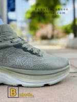 کتونی و کفش اسپرت هوکا باند 8 زیتونی مردانه و پسرانه