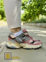 کتونی و کفش اسپرت نیوبالانس 9060 صورتی زنانه و دخترانه