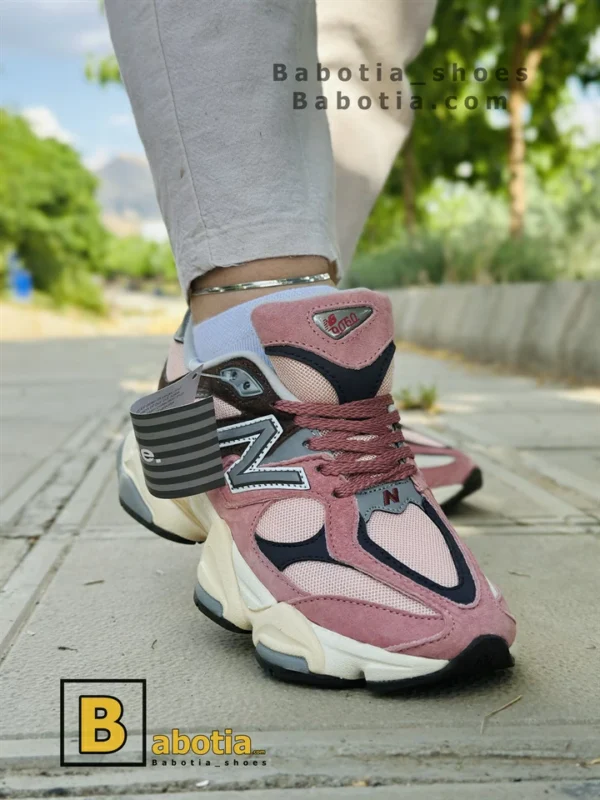 کتونی و کفش اسپرت نیوبالانس 9060 صورتی زنانه و دخترانه