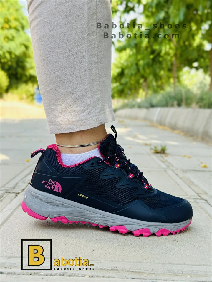 کتونی و کفش اسپرت نورث فیس سرمه ای زنانه و دخترانه کتونی و کفش اسپرت نورث فیس سرمه ای زنانه و دخترانه