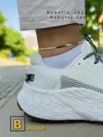 کتونی و کفش اسپرت نیوبالانس تریل V3 سفید زنانه و دخترانه