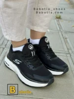 کتونی و کفش اسپرت اسکیچرز مشکی زنانه و دخترانه