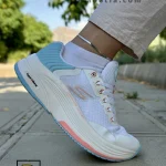 کتونی و کفش اسپرت اسکیچرز سفید زنانه و دخترانه