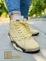 کتونی و کفش اسپرت نایک جردن 2023 کرم زنانه و دخترانه