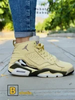 کتونی و کفش اسپرت نایک جردن 2023 کرم زنانه و دخترانه