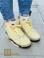 کتونی و کفش اسپرت نایک جردن 2023 کرم زنانه و دخترانه