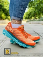 کتونی و کفش اسپرت هوکا تورنت 2 (Hoka torrent 2) نارنجی زنانه و دخترانه