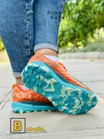 کتونی و کفش اسپرت هوکا تورنت 2 (Hoka torrent 2) نارنجی زنانه و دخترانه