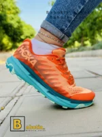 کتونی و کفش اسپرت هوکا تورنت 2 (Hoka torrent 2) نارنجی زنانه و دخترانه