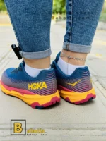 کتونی و کفش اسپرت هوکا تورنت 2 (Hoka torrent 2) سرمه ای زنانه و دخترانه