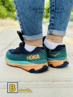 کتونی و کفش اسپرت هوکا تورنت 2 (Hoka torrent 2) سرمه ای زنانه و دخترانه