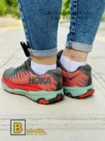 کتونی و کفش اسپرت هوکا تورنت 2 (Hoka torrent 2) قرمز زنانه و دخترانه