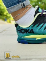 کتونی و کفش اسپرت هوکا تورنت 2 (Hoka torrent 2) سرمه ای زنانه و دخترانه