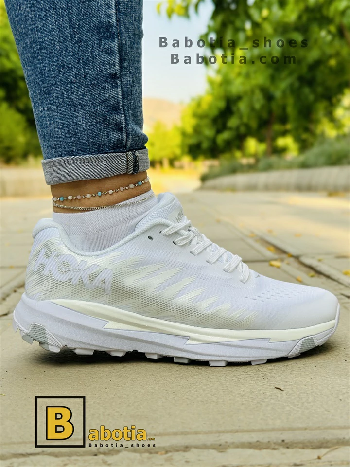 کتونی و کفش اسپرت هوکا تورنت 2 (Hoka torrent 2) سفید زنانه و دخترانه کتونی و کفش اسپرت هوکا تورنت 2 (Hoka torrent 2) سفید زنانه و دخترانه
