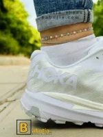 کتونی و کفش اسپرت هوکا تورنت 2 (Hoka torrent 2) سفید زنانه و دخترانه