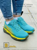 کتونی و کفش اسپرت هوکا تورنت 2 (Hoka torrent 2) فیروزه ای زنانه و دخترانه