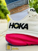 کتونی و کفش اسپرت هوکا کلیفتون 9 کرم زنانه و دخترانه