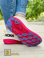 کتونی و کفش اسپرت هوکا کلیفتون 9 کرم زنانه و دخترانه