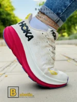 کتونی و کفش اسپرت هوکا کلیفتون 9 کرم زنانه و دخترانه