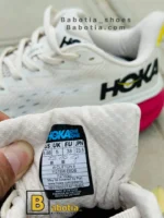 کتونی و کفش اسپرت هوکا کلیفتون 9 کرم زنانه و دخترانه