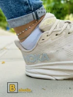 کتونی و کفش اسپرت هوکا کلیفتون 9 کرم زنانه و دخترانه