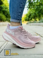 کتونی و کفش اسپرت هوکا کلیفتون 9 صورتی زنانه و دخترانه