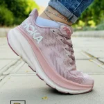 کتونی و کفش اسپرت هوکا کلیفتون 9 صورتی زنانه و دخترانه