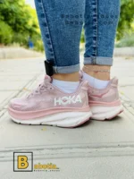 کتونی و کفش اسپرت هوکا کلیفتون 9 صورتی زنانه و دخترانه