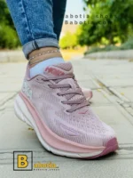 کتونی و کفش اسپرت هوکا کلیفتون 9 صورتی زنانه و دخترانه