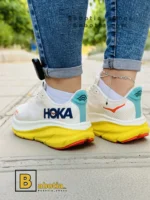 کتونی و کفش اسپرت هوکا کلیفتون 9 کرم زنانه و دخترانه