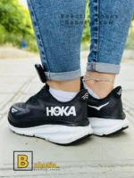 کتونی و کفش اسپرت هوکا کلیفتون 9 مشکی زنانه و دخترانه