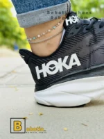 کتونی و کفش اسپرت هوکا کلیفتون 9 مشکی زنانه و دخترانه