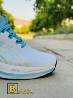 کتونی و کفش اسپرت آسیکس نیمباس 26 (GEL _ NUMBUS 26) آبی زنانه و دخترانه