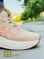 کتونی آسیکس نیمباس 26 (GEL _ NUMBUS 26) نارنجی زنانه و دخترانه