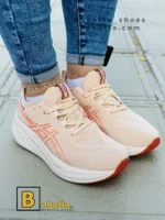 کتونی آسیکس نیمباس 26 (GEL _ NUMBUS 26) نارنجی زنانه و دخترانه