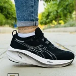 کتونی و کفش اسپرت اسیکس GEL _ NUMBUS 26 مشکی زنانه و دخترانه