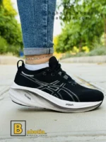 کتونی و کفش اسپرت اسیکس GEL _ NUMBUS 26 مشکی زنانه و دخترانه