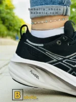 کتونی و کفش اسپرت اسیکس GEL _ NUMBUS 26 مشکی زنانه و دخترانه