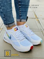 کتونی و کقش اسپرت نایک زوم گاید (Nike zoom Guide) سفید زنانه و دخترانه