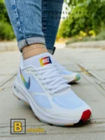 کتونی و کقش اسپرت نایک زوم گاید (Nike zoom Guide) سفید زنانه و دخترانه