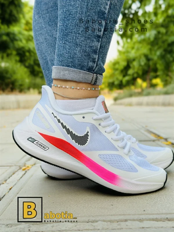 کتونی و کفش اسپرت نایک زوم گاید (Nike zoom Guide) سفید زنانه و دخترانه