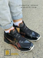 کتونی و کفش اسپرت آسیکس والیبالی 2023 مشکی مردانه و پسرانه