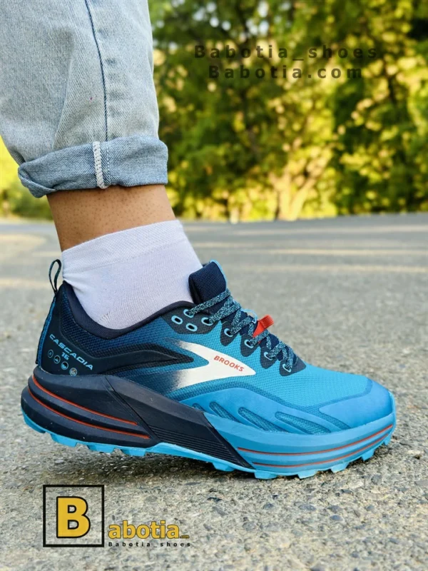 کتونی و کفش اسپرت بروکس کاسکادیا 16 آبی مردانه و پسرانه