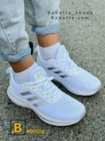 کتونی و کفش اسپرت آدیداس سفید مردانه و پسرانه