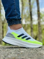 کفش ادیداس مدل اولترابوست سفید سبزآبی