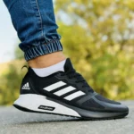 کفش آدیداس مدل کلودفوم مشکی زیره سفید