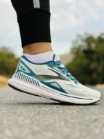 کتونی بروکس مدل Adrenaline GTS 23 طوسی سبزابی