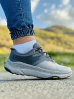 کفش هوکا مدل ترانسپورت طوسی