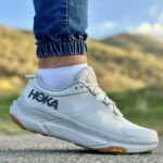 کفش هوکا مدل ترانسپورت طوسی