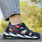 صندل هامتو مدل 740977B-8 رنگ سرمه ای